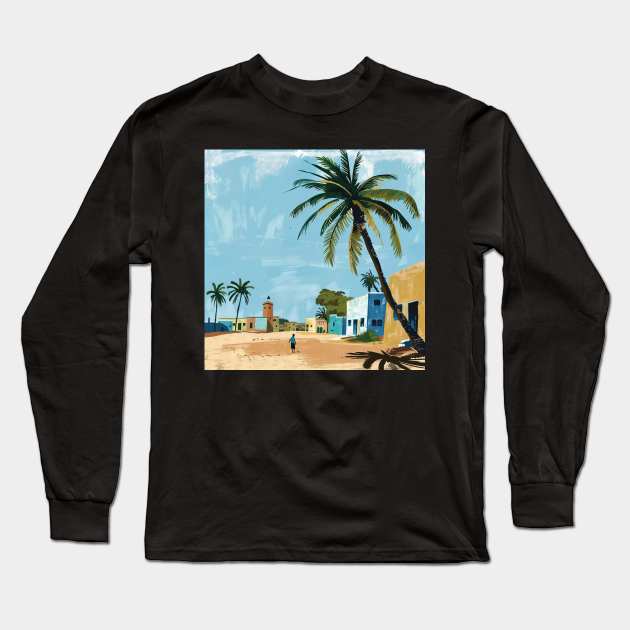 Djibouti Long Sleeve T-Shirt by ComicsFactory